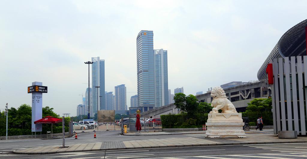 Guangzhou Yi Long International Apartment Ngoại thất bức ảnh